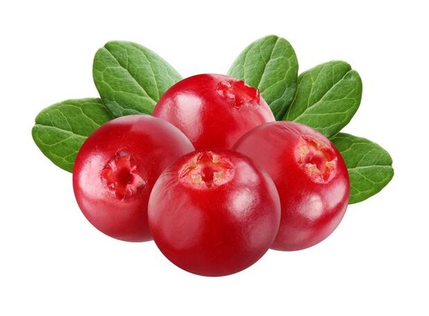Cranberry - Uromexil-en konposizioa