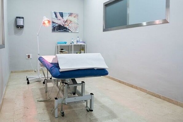 Prostatitisa tratatzeko armairu fisioterapeutikoa