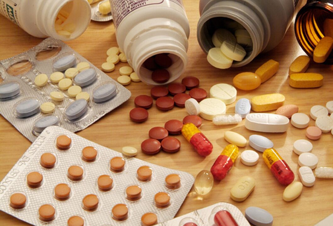 Prostatitisaren tratamendurako hainbat droga