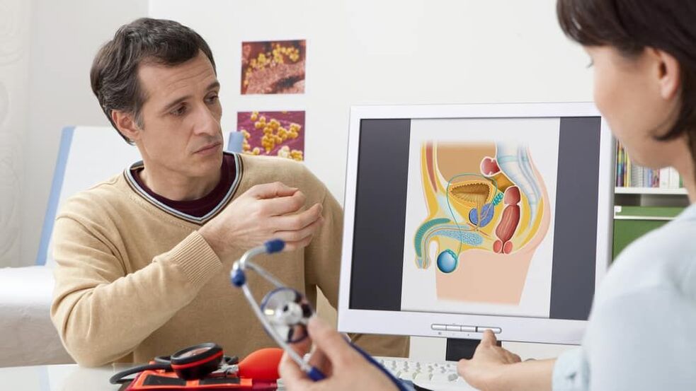 mediku batek prostatitisaren diagnostikoa